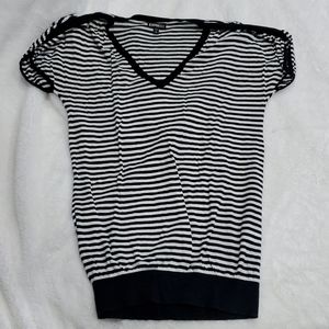 💥50% sale💥Express cotton striped tee sz Sm #1178